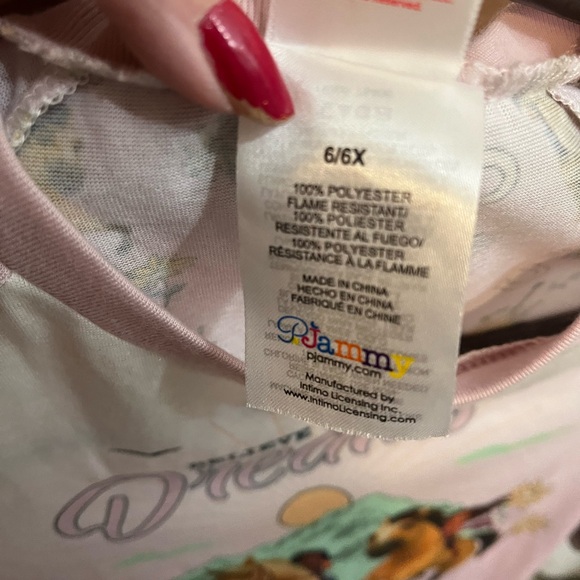 NWT Girl’s Spirit Nightgown size 6 x - Picture 2 of 3